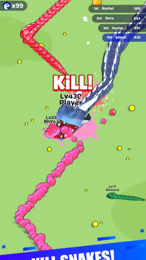 Snake Clash! screenshot 6