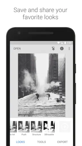 Snapseed screenshot 1