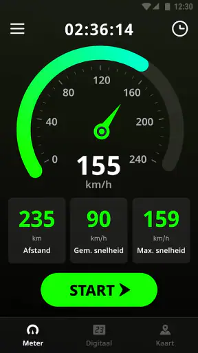 Snelheidsmeter & Speed Tracker screenshot 2