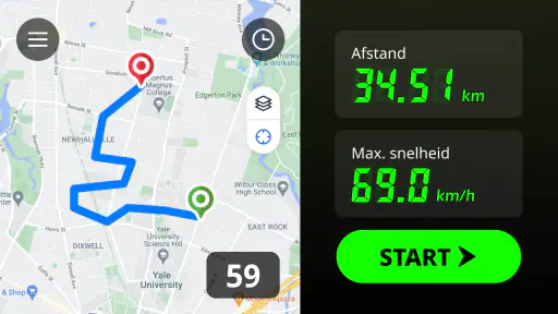 Snelheidsmeter & Speed Tracker screenshot 7