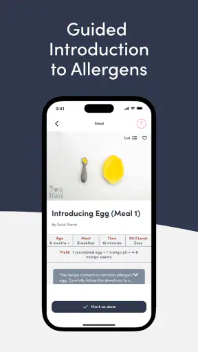Solid Starts: Baby Food App screenshot 7