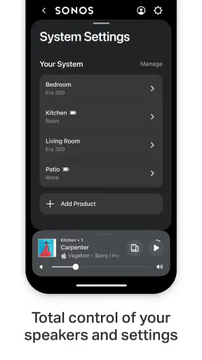 Sonos screenshot 4