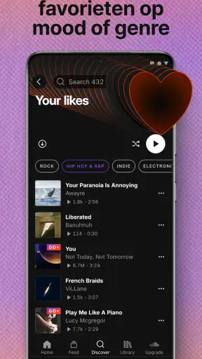 SoundCloud - Muziek en Liedjes screenshot 5