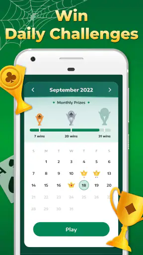 Spider Solitaire-spellen screenshot 5
