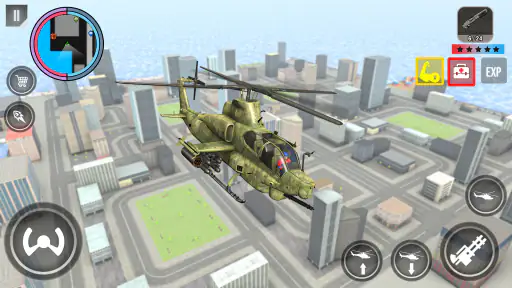 Rope Action City Fighting Game screenshot 7