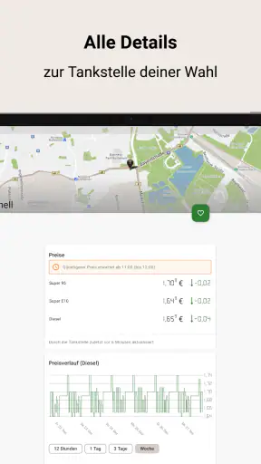 Spritpreise - günstig Tanken screenshot 8