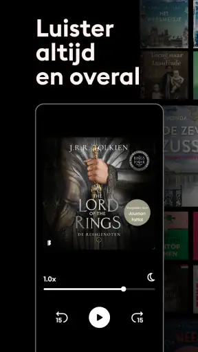 Storytel - Luisterboeken app screenshot 2