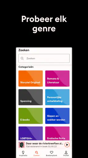 Storytel - Luisterboeken app screenshot 5