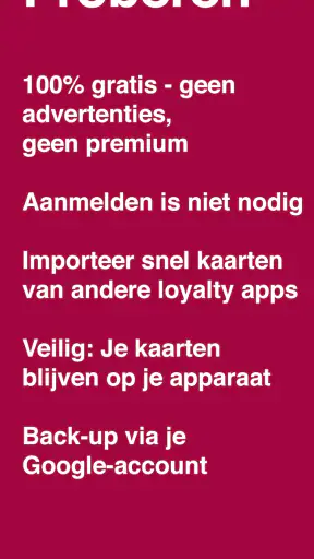 SuperCards: Klantenkaarten screenshot 7