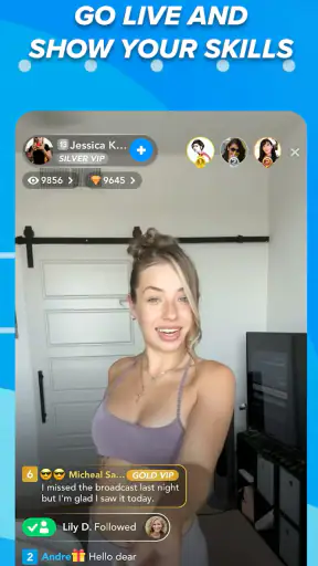 SuperLive - Live stream & chat screenshot 1