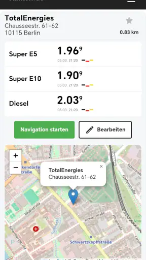 tanken.de screenshot 6