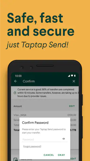 Taptap Send: Geld overmaken screenshot 3