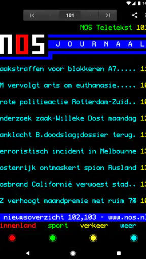 Teletekst screenshot 4