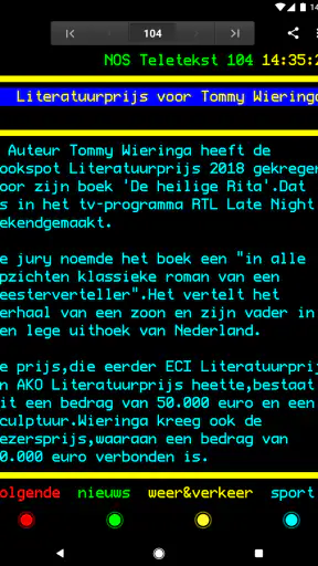 Teletekst screenshot 5
