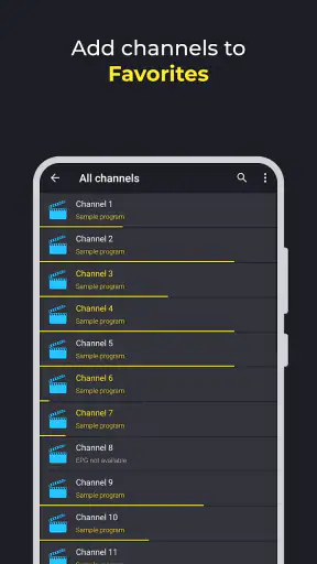 Televizo - IPTV player screenshot 2