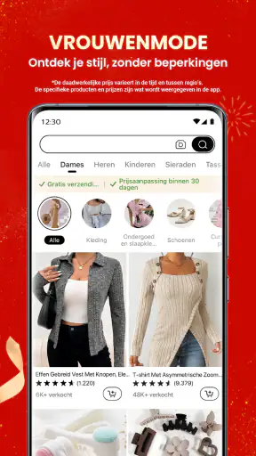 Temu:Winkel als een miljardair screenshot 2