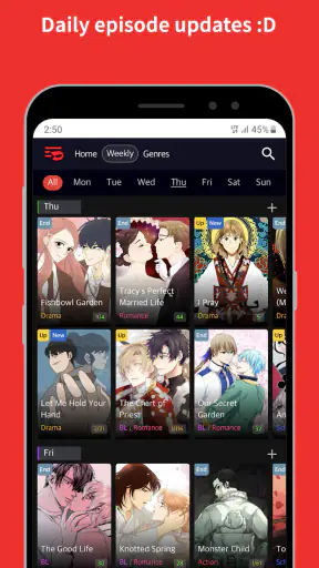 Toomics - Read Premium Comics screenshot 3