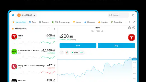 Trading 212 - Aandelen & ETFs screenshot 9