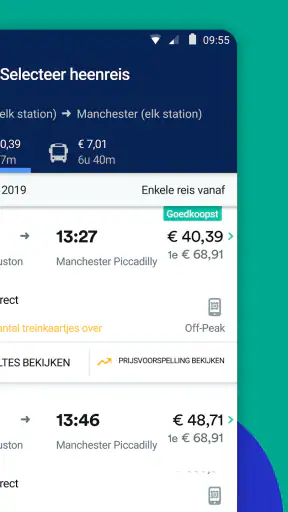Trainline: Treinreizen Europa screenshot 2