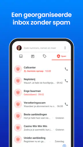 Truecaller SMS & opkald bloker screenshot 6