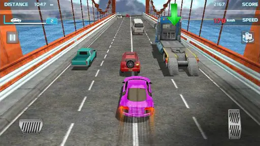 Turbo Driving Racing 3D screenshot 2