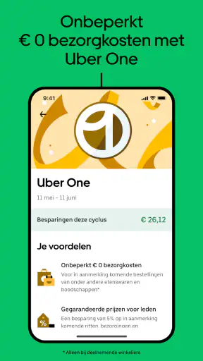 Uber Eats: Eten bestellen screenshot 5