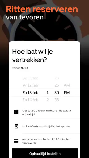 Uber - Vraag een rit aan screenshot 11