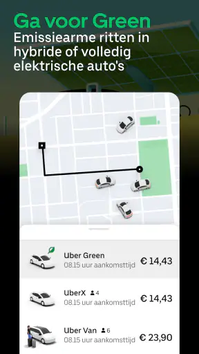 Uber - Vraag een rit aan screenshot 12