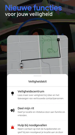 Uber - Vraag een rit aan screenshot 7