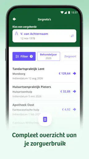 Univé Zorg screenshot 5