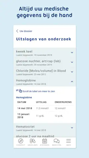Uw Zorg Online screenshot 6