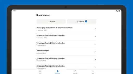 UWV-app screenshot 11