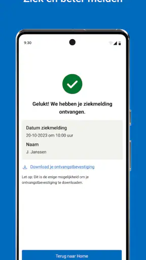 UWV-app screenshot 5