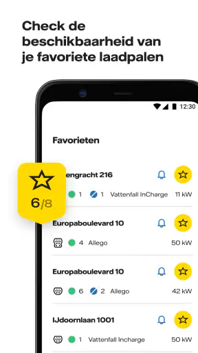 Vattenfall InCharge screenshot 3