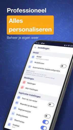 Ventusky: Weer & Buienradar screenshot 7