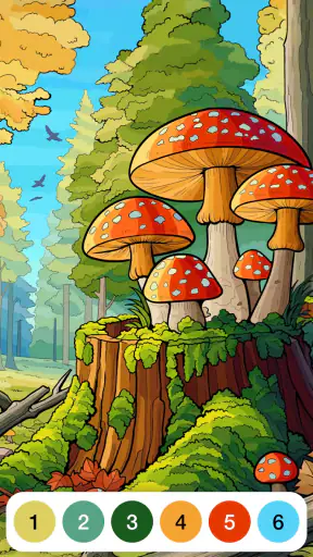 Verf op nummer kleurspellen screenshot 6