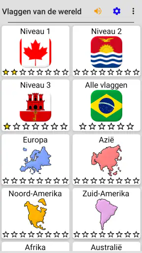 Vlaggen van alle landen - Quiz screenshot 4