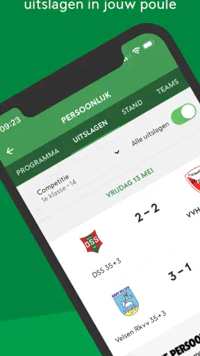 Voetbal.nl - De officiële app screenshot 3
