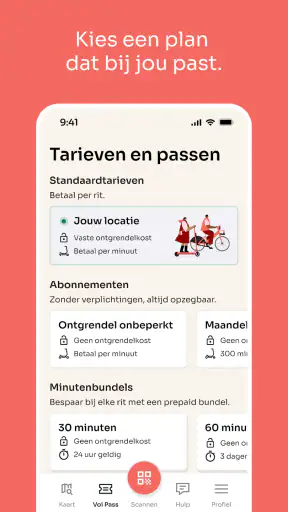 Voi – e-steps en e-bikes huren screenshot 4