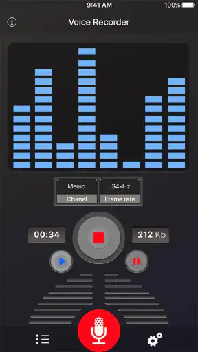 voice recorder screenshot 1