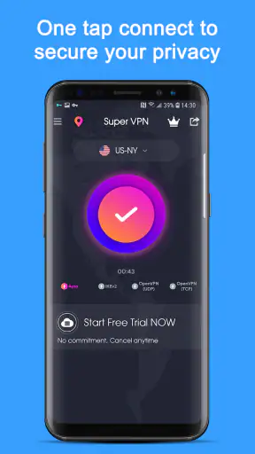 VPN Proxy Speed - Super VPN screenshot 1
