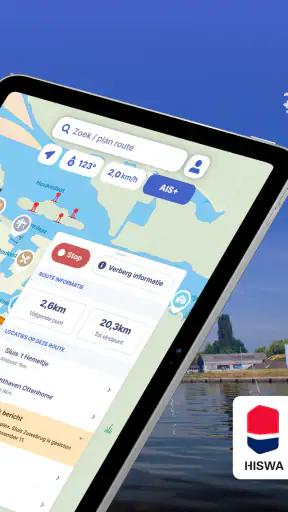Waterkaarten: Vaar Navigatie screenshot 10