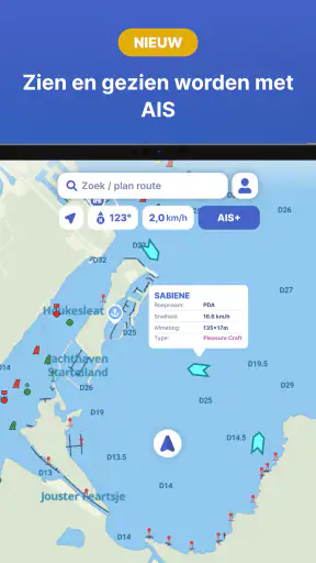 Waterkaarten: Vaar Navigatie screenshot 12