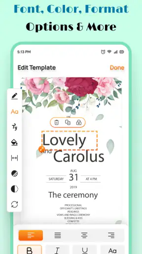 Wedding Invitation Maker App screenshot 12