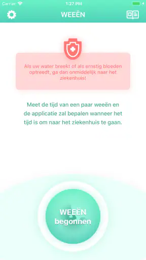 Weeën Timer 9m - Zwangerschap screenshot 2