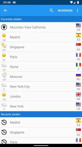 Weer Nederland XL PRO screenshot 10