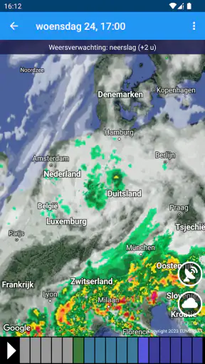 Weer Nederland XL PRO screenshot 5