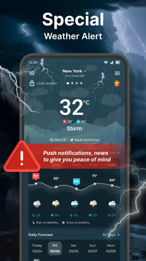 Weerbericht app screenshot 6