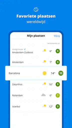 Weeronline: weer & buien radar screenshot 8