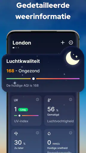 Weersverwachting, Lokale Radar screenshot 6